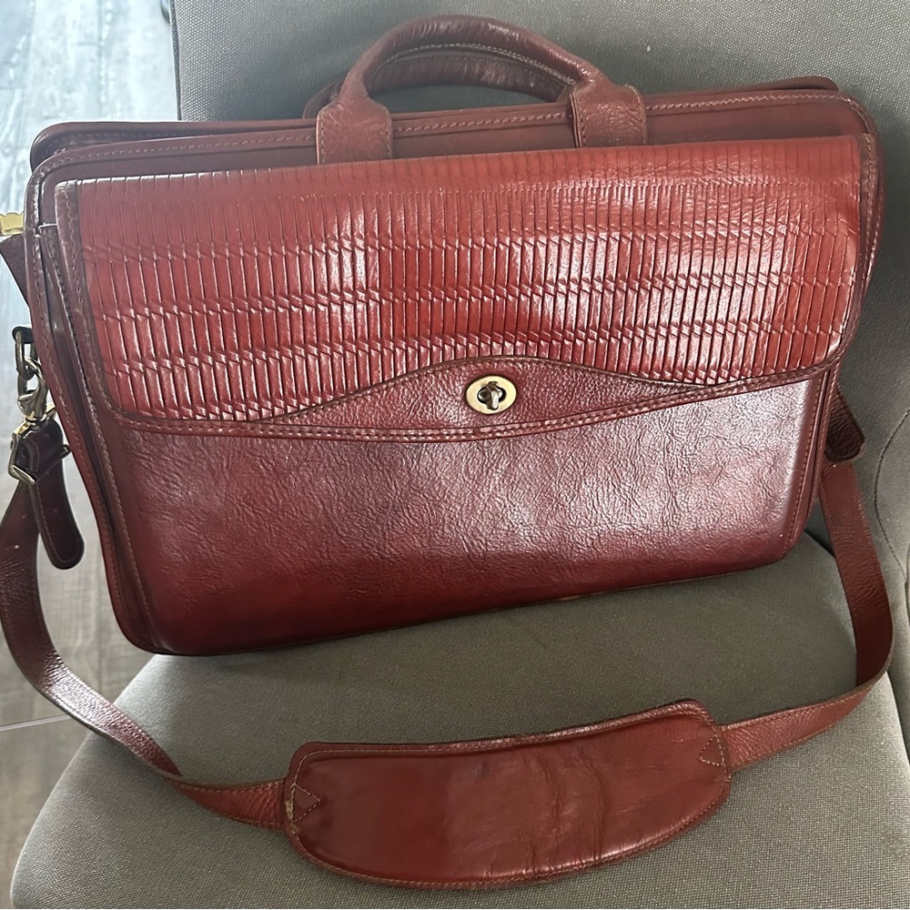 Jack George’s vintage satchel/ briefcase/ messenger bag